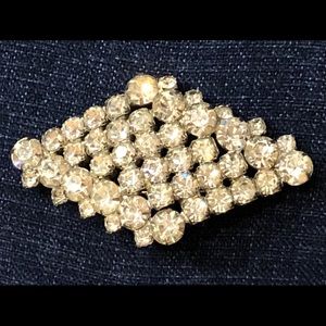 Vintage rhinestone brooch